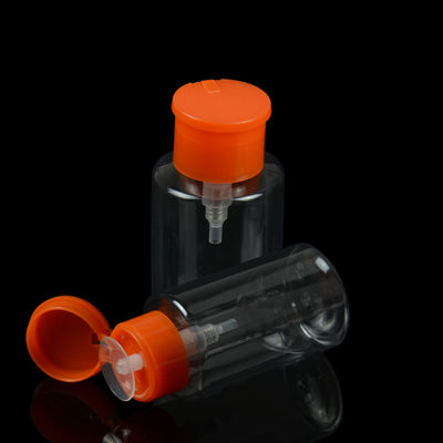 بطری پاک کننده ناخن بطری آرایشی PET 3.3 اونس 100 میلی لیتری با پمپ پاک کننده لهستانی