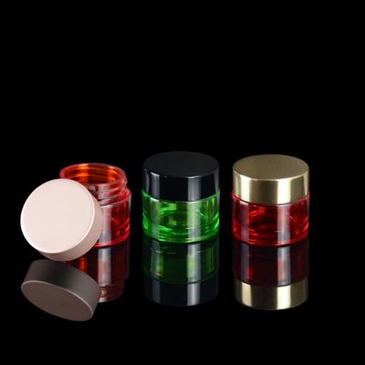 بسته بندی لوازم آرایشی 15 میلی لیتری PETG Cosmetic Jar White Cream Jar For Cream Skin Care بسته بندی آرایشی
