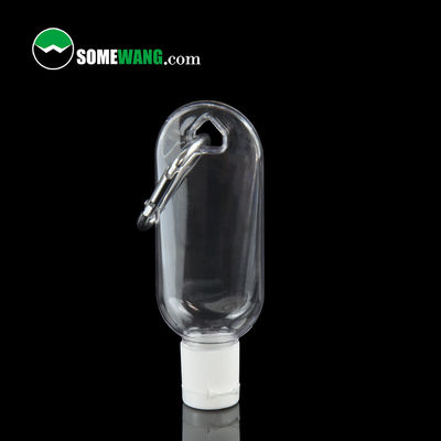 مجموعه بطری های ژل ضد عفونی کننده دست PETG سفارشی 30 میلی لیتری 60 میلی لیتری با درب های برگردان