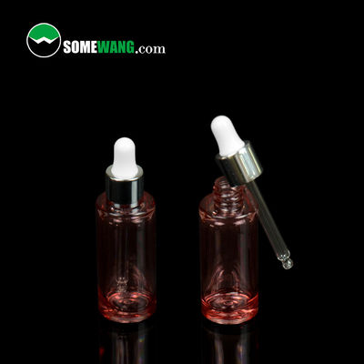 بطری قطره چکان خالی PETG 10 میلی لیتری 30 میلی لیتری 40 میلی لیتری اسانس بطری با قطره چکان لوله فشاری
