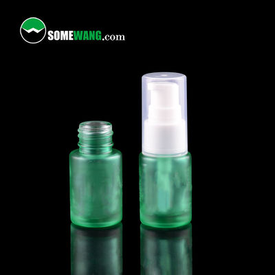 بطری سرم شیشه ای اسانس PET پلاستیکی با قطره چکان شیشه ای داخلی