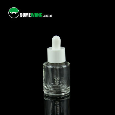 بطری سرم چشم قطره چکان شیشه ای گرد شیشه ای ظرف اسانس 50 میلی لیتری