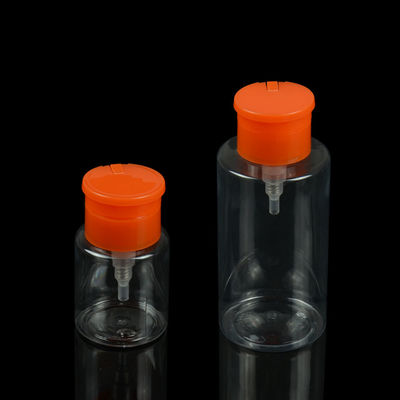 بطری پاک کننده ناخن بطری آرایشی PET 3.3 اونس 100 میلی لیتری با پمپ پاک کننده لهستانی