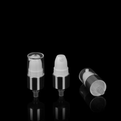 پمپ مه پاش 0.22 - 0.25 سی سی نقره ای آلومینیوم متالیک کروم تصفیه Fine Mist Sprayer Pump 18/410