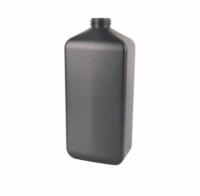 بطری 950 میلی لیتری 32/410 پلی اتیلن لوازم آرایشی و بهداشتی بطری مربع مسطح از HDPE Skin Care Pump Bottle