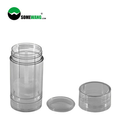 ODM OEM 65ml استیک دئودورانت استوانه ای Clear AS بطری 65 گرمی برای عطر بدن