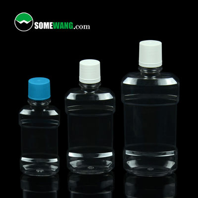 بطری 100 میلی لیتر / 250 میلی لیتر / 500 میلی لیتر بطری PET آرایشی و بهداشتی بطری دهانشویه سفارشی