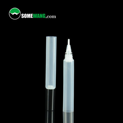 لوله ظرف بسته بندی لوازم آرایشی و بهداشتی 15 میلی لیتری درپوش پیچی Brush Head Lip Gloss Tube